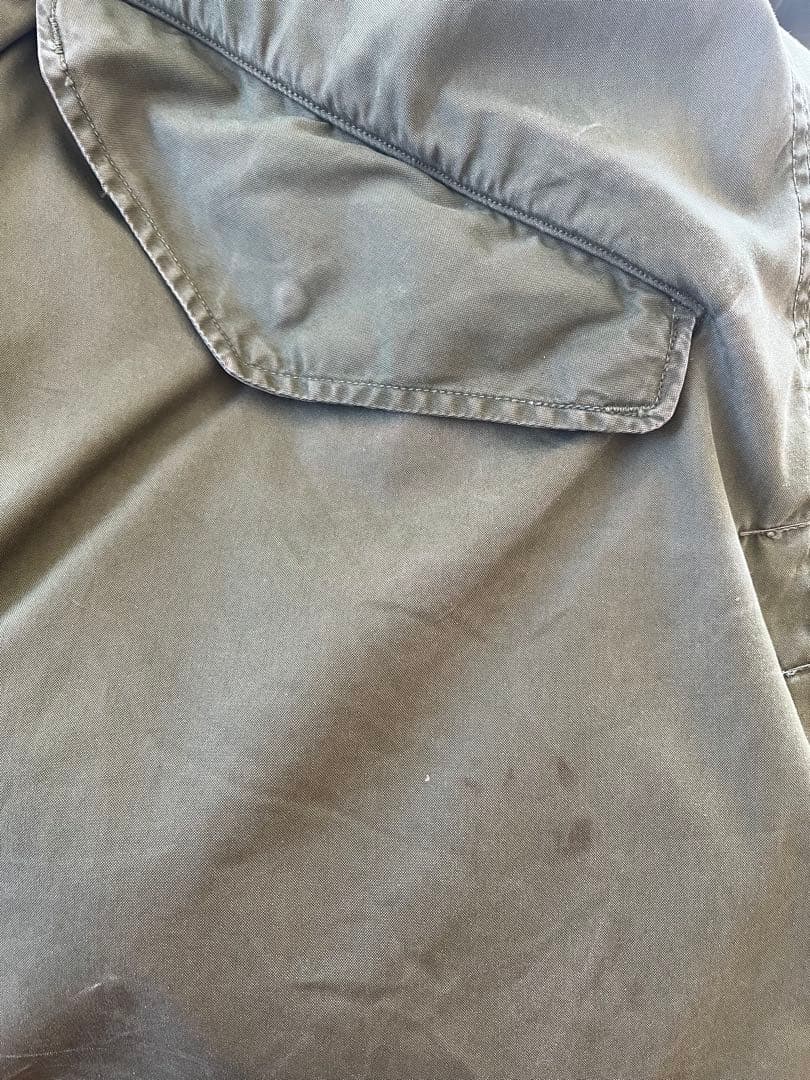 米軍実物 M-65 フィッシュテールパーカー フルセット SIZE:S USED