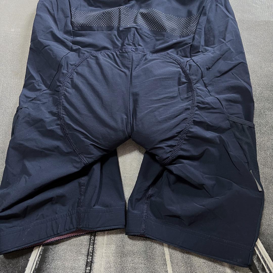 Rapha メンズ ブルベ カーゴ ビブショーツ Lサイズ ポケット付 ネイビー