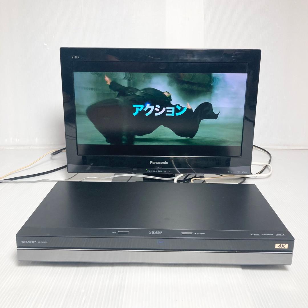 極美品 SHARP 4K ブルーレイレコーダー 4B-C40AT3 2019年製