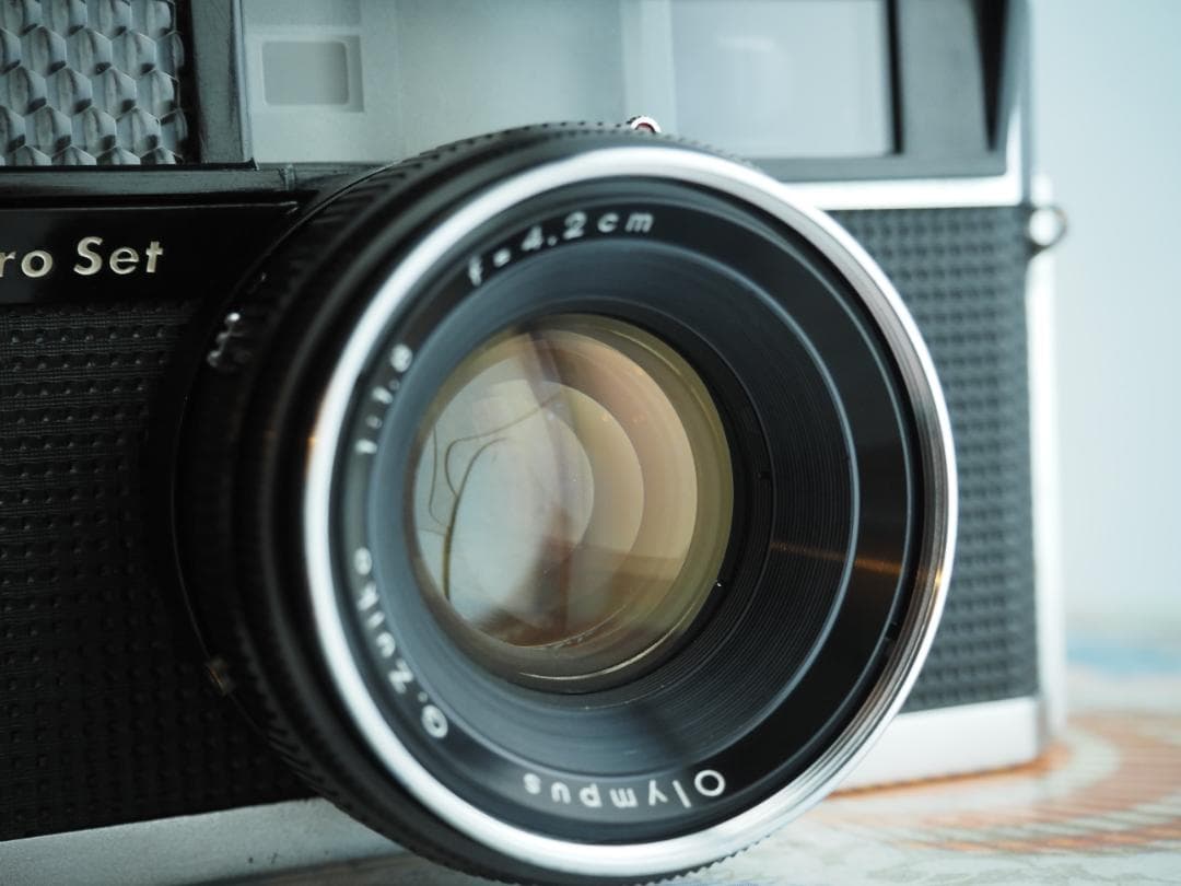 整備済 オリンパス OLYMPUS-S Electro Set フ ィルムカメラ