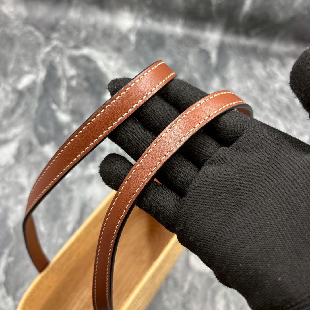 さくら ✨ロエベ　スクエア バスケットバッグ スモール