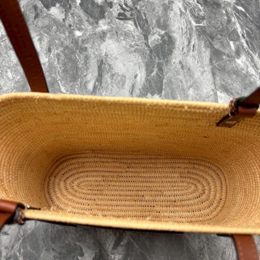 さくら ✨ロエベ　スクエア バスケットバッグ スモール