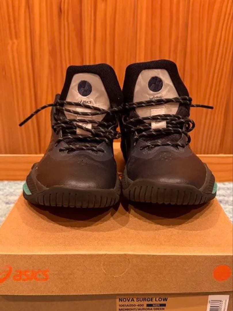 シューズ(男性用) ballaholic asics nova surge low