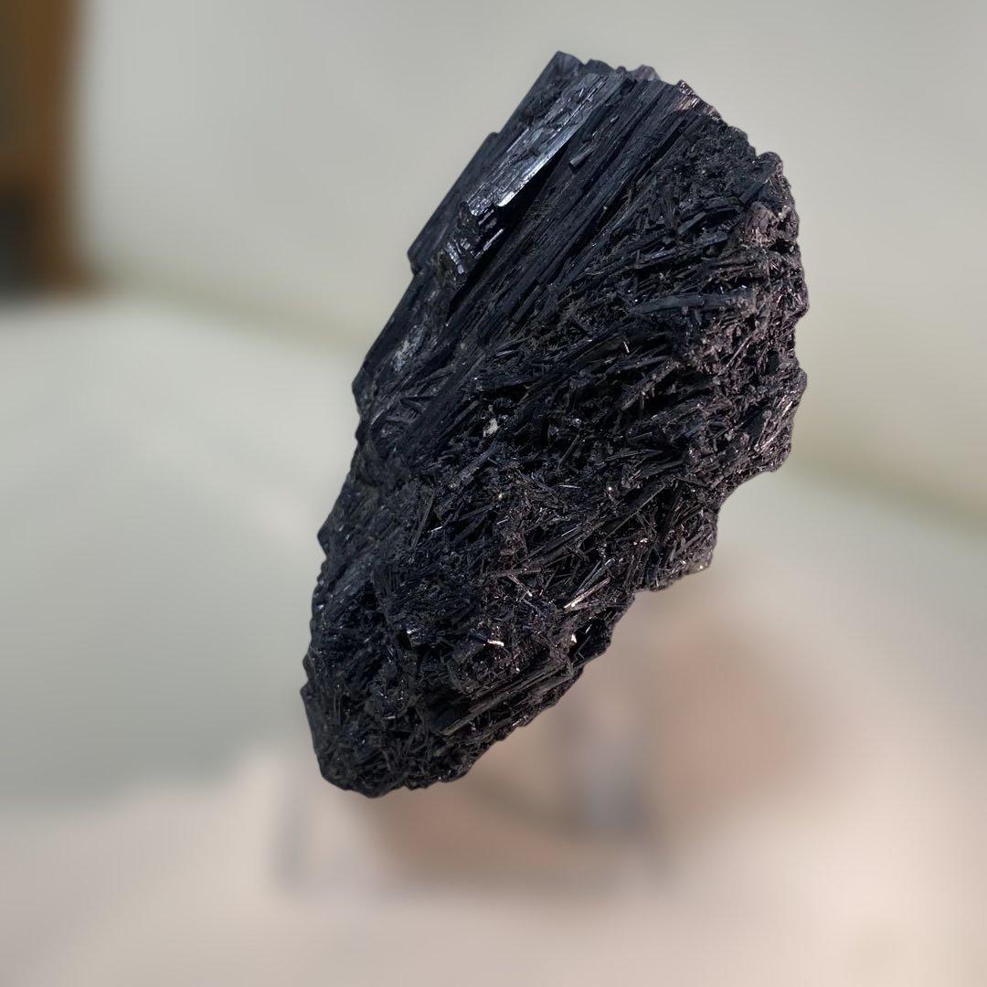 ブラックトルマリン　土台込　特大　828g 13.5×10×5.5