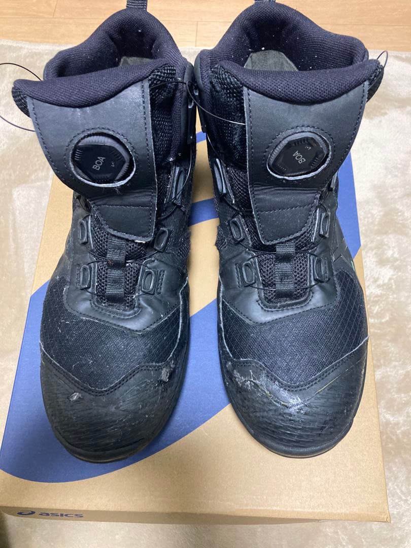 土日限定価格ASICS ウィンジョブ®CP604 G-TX BOAブラック29c
