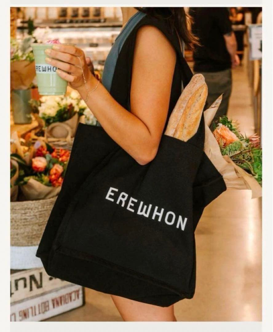 【新品未使用】EREWHON エコバッグ オレンジ