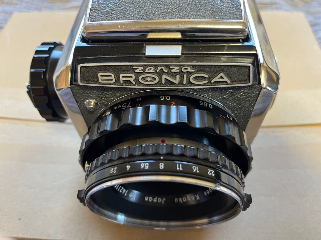 Zenza Bronica S2 フィルムカメラ Nikkor-P 75mm
