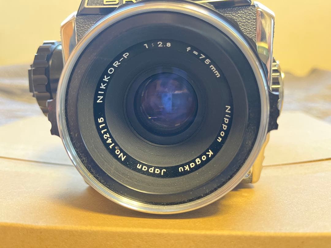 Zenza Bronica S2 フィルムカメラ Nikkor-P 75mm