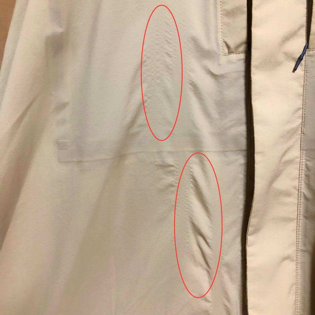 ノースフェイス ハイベント フード付き タグアンポンチョコート　レインコート