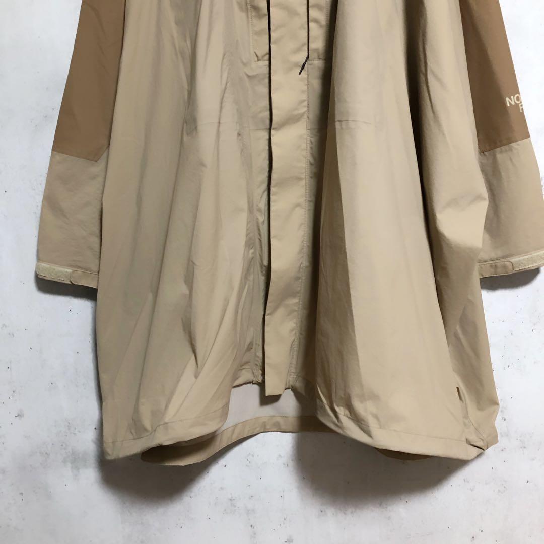 ノースフェイス ハイベント フード付き タグアンポンチョコート　レインコート