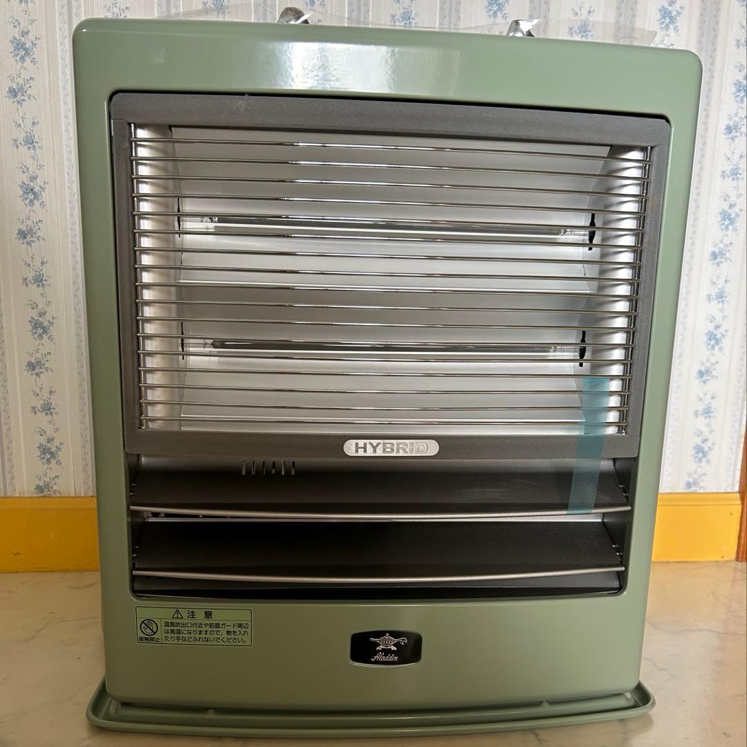アラジン　ハイブリッド石油ファンヒーター　電気ストーブ　CAK-GF46A(G)