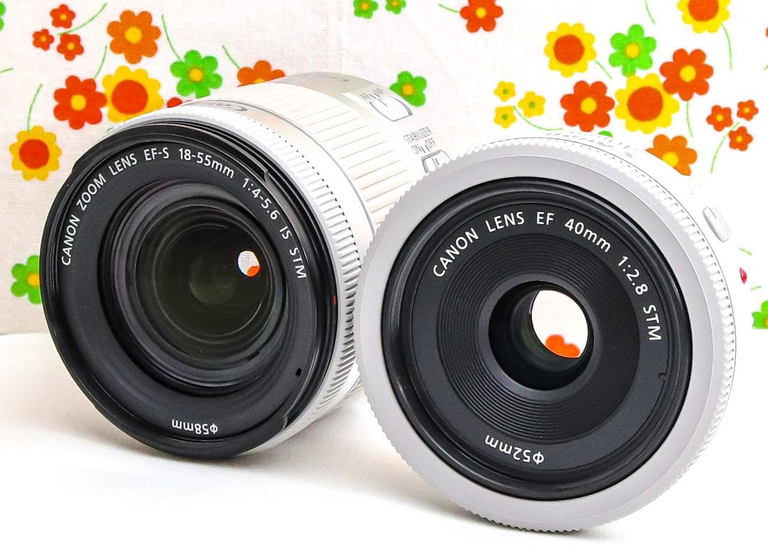 極美品☆Canon EOS kiss X7☆スマホに転送！☆ダブルレンズ！