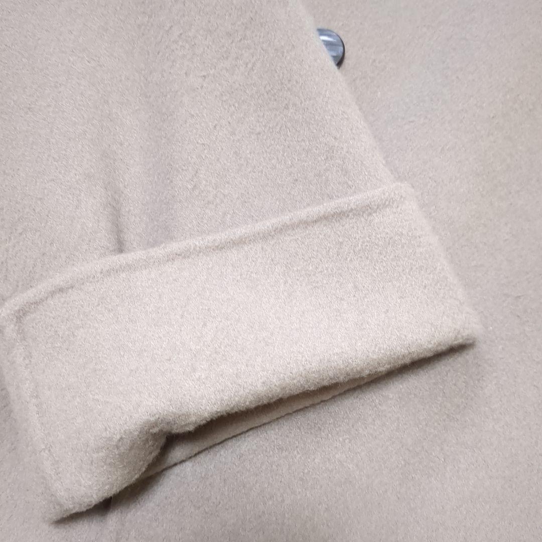 GALERIE VIE ウールダブルフェイス　ノーカラーコート