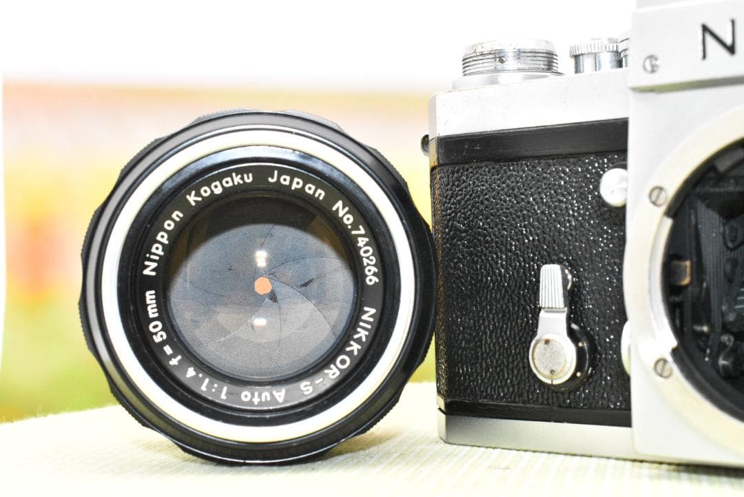 【整備済】ニコン Nikon F アイレベル 富士山 50mm F1.4