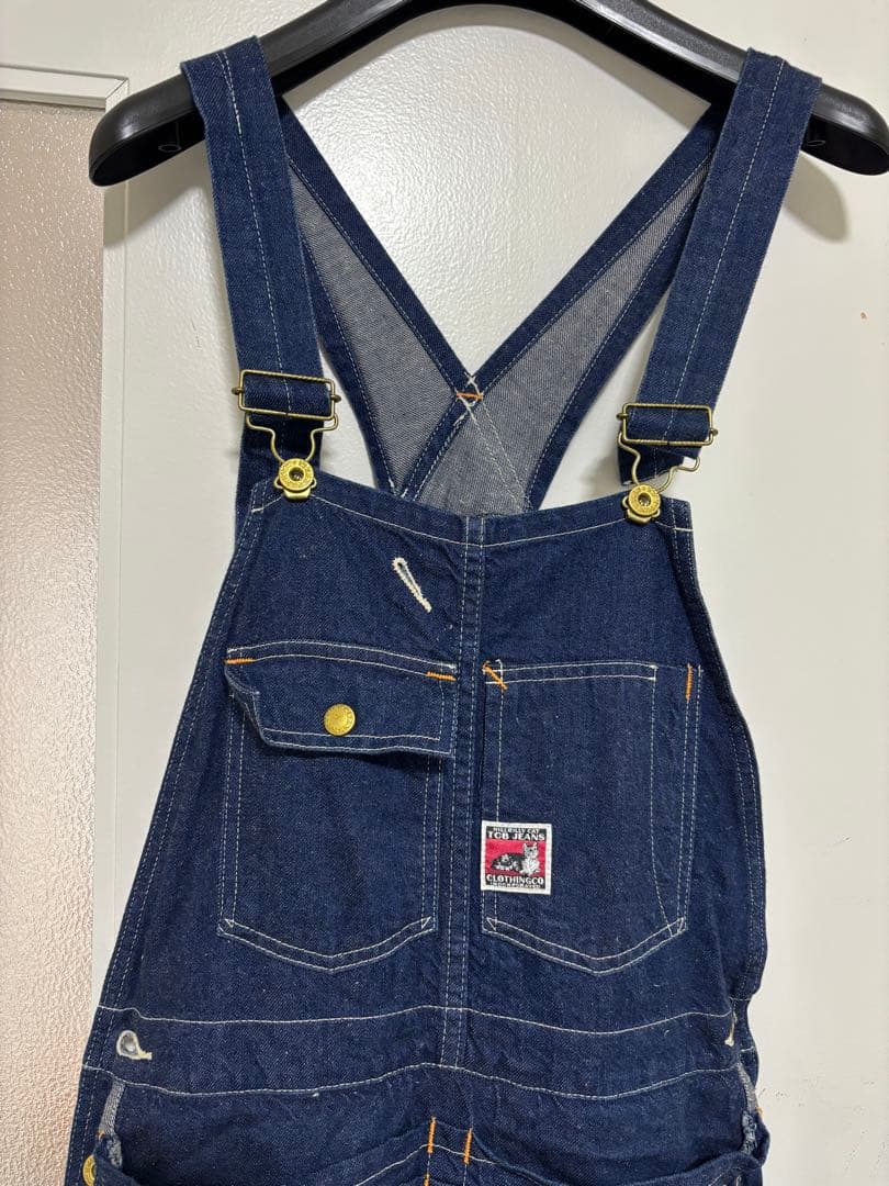 エプロン付き◆TCB jeans◆28日本製デニムオーバーオールHANDYMAN