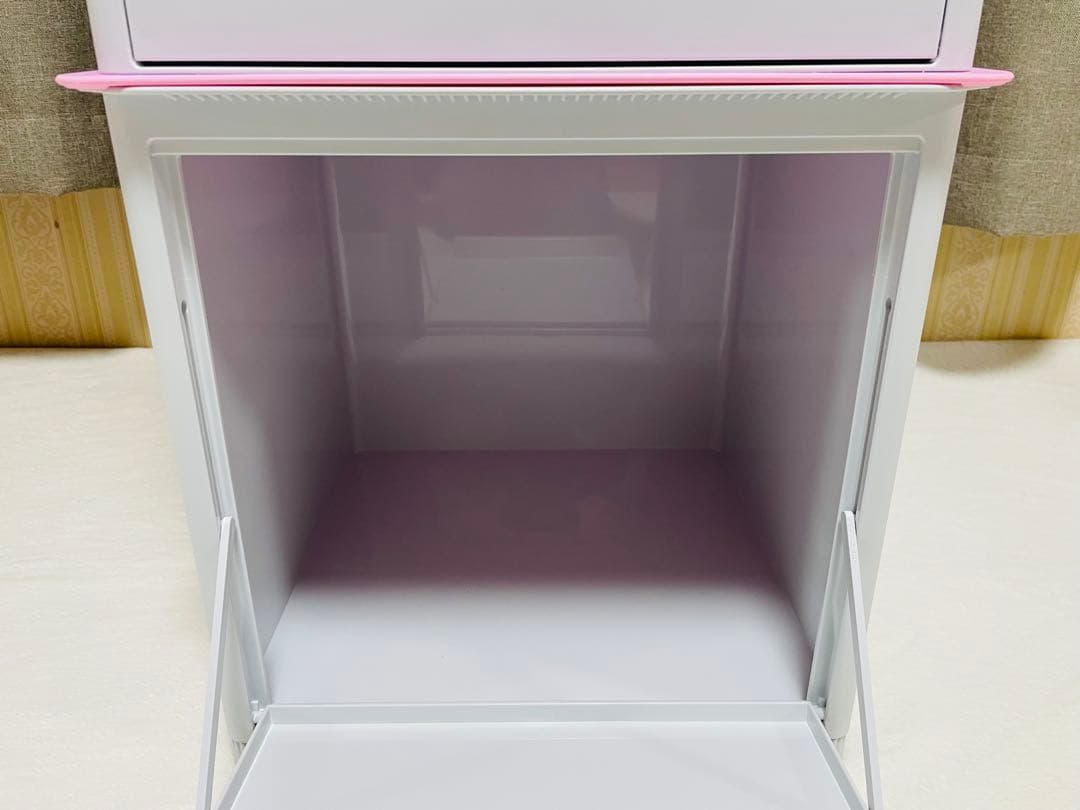 3個セット/タッパーウェア/マルチオーガナイザー/キャスター付きパレット/ピンク