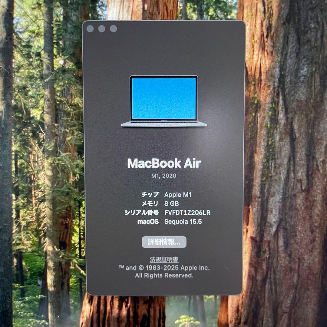 MacBook Air M1 8GB 256GB スペースグレー USキーボード