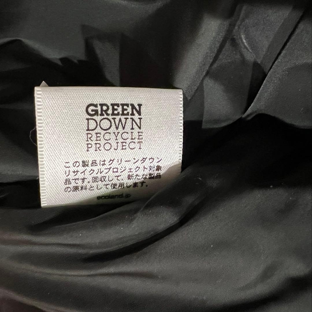 NANGA 日本製 旧ロゴ フードダウン L レッド