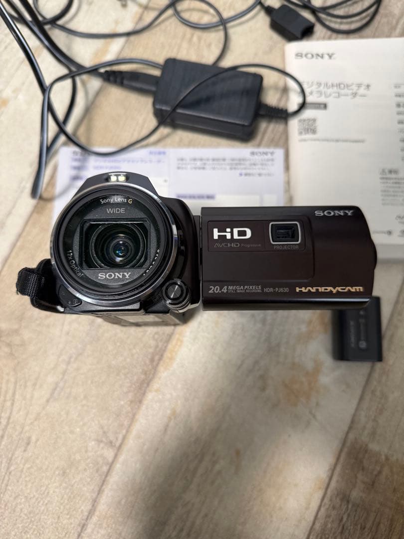 【動作確認ＯＫ】SONY　Handycam　HDR-PJ630v お値引き可