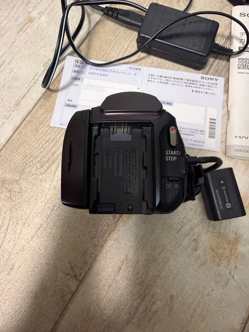 【動作確認ＯＫ】SONY　Handycam　HDR-PJ630v お値引き可