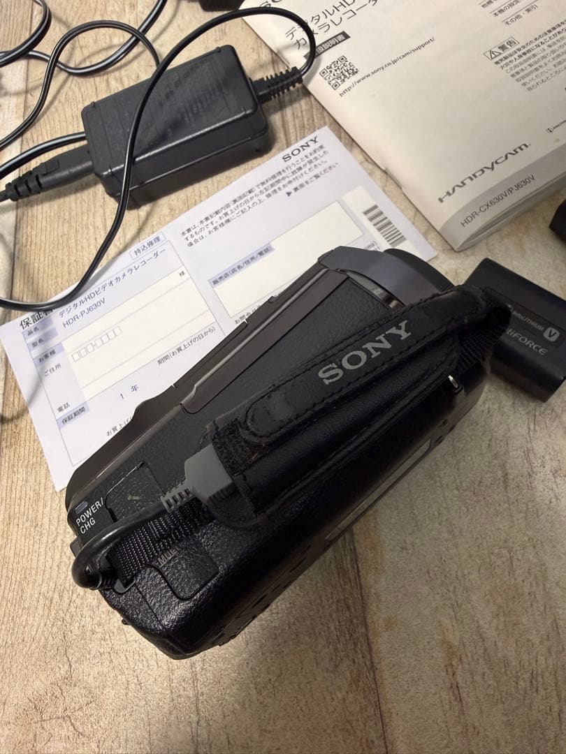 【動作確認ＯＫ】SONY　Handycam　HDR-PJ630v お値引き可