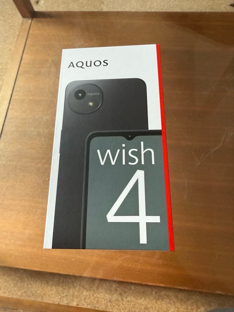 【未使用新品】AQUOS wish4 ブラック　64gb