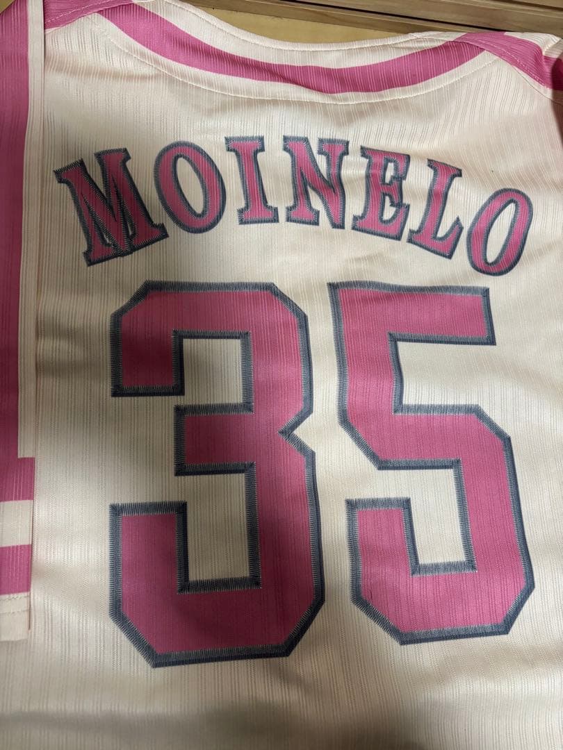 福岡ソフトバンクホークス モイネロ ユニフォーム ピンクフルデ xl レディース