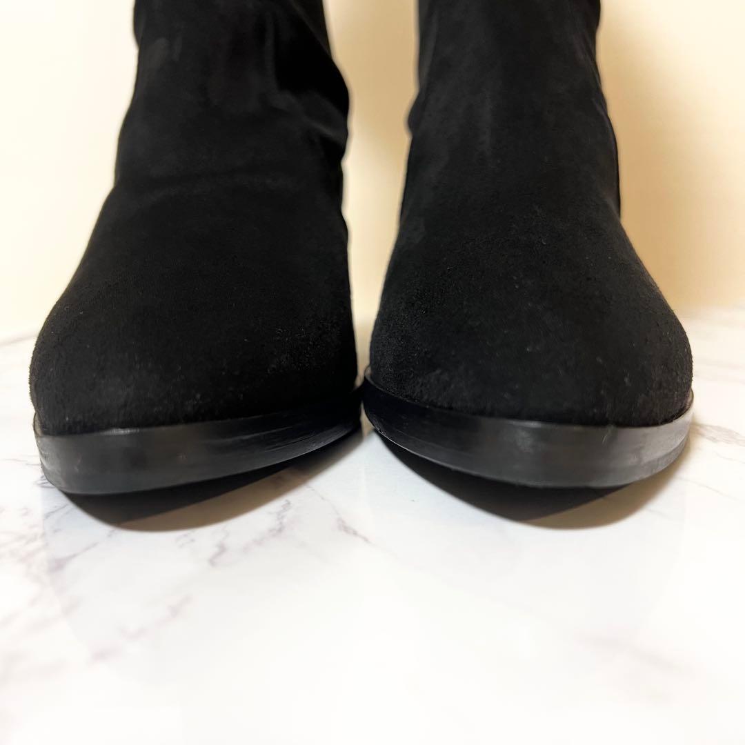 マユ様☆FABIO RUSCONIファビオルスコーニ ストレッチニーハイブーツ