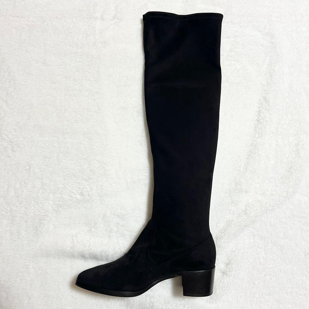 マユ様☆FABIO RUSCONIファビオルスコーニ ストレッチニーハイブーツ