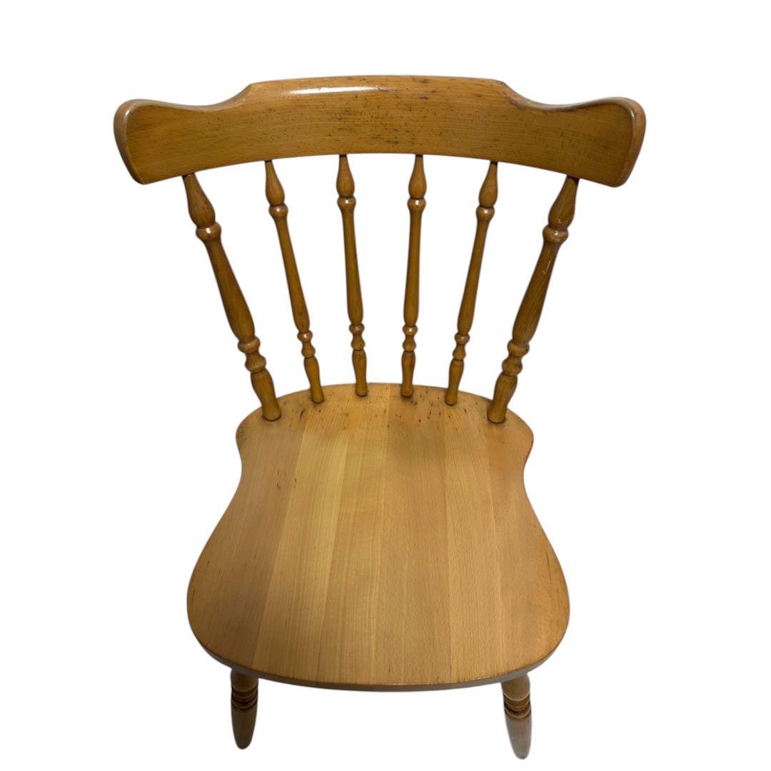 4脚の４　飛騨の家具　ダイニングチェア　椅子　ヴィンテージ