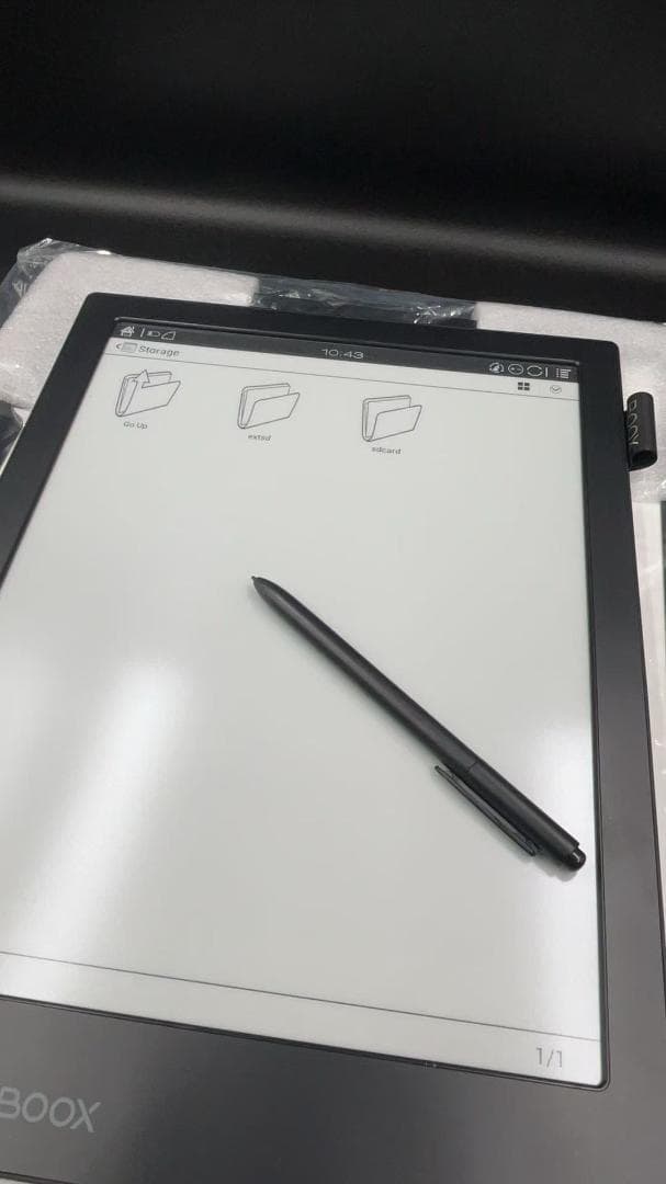 ザ*ポ様 BOOX MAX Carta 液晶ペンタブレット本体 ペン付きHSK