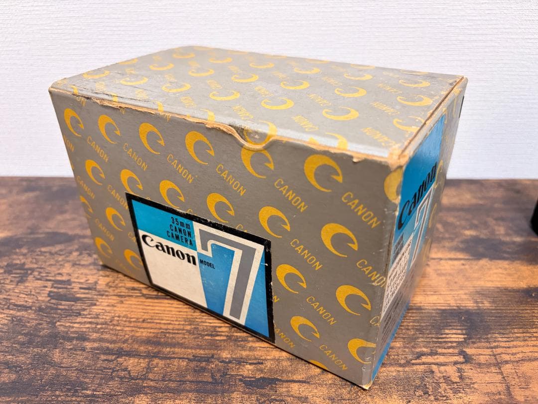 【希少な元箱付☆】Canon キヤノン 7 レンジファインダーフィルムカメラ