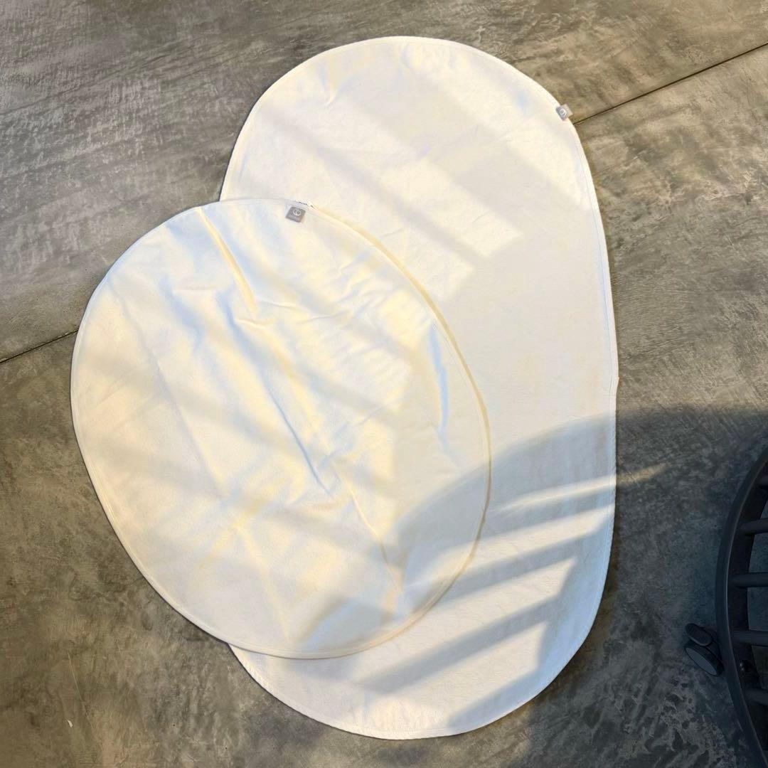 【美品ストッケ】ベビーベット ヘイジーグレー★付属品多数★説明書付き