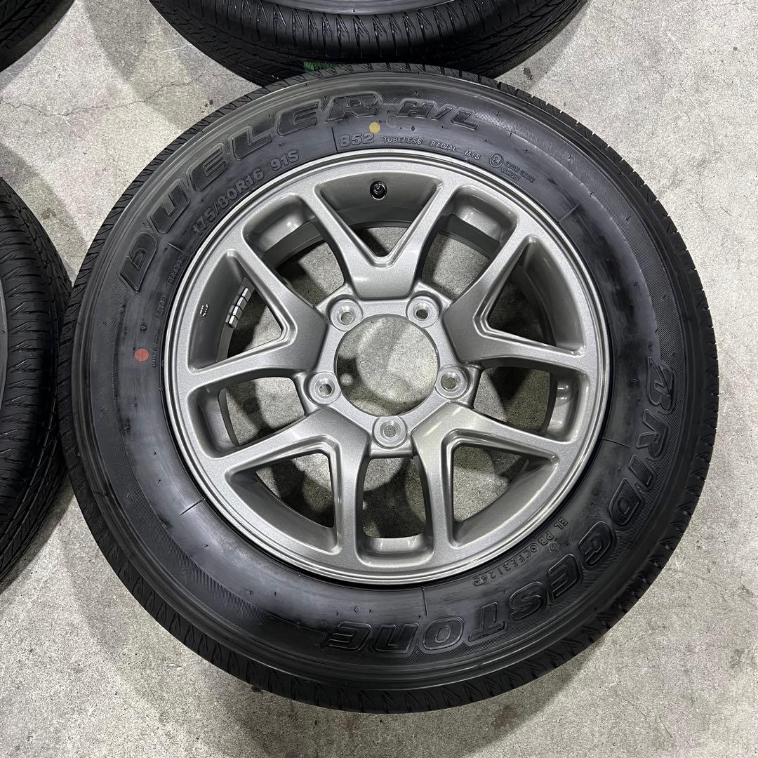 ジムニー JB64 純正アルミホイールタイヤ4本セット 新車外し品 T30
