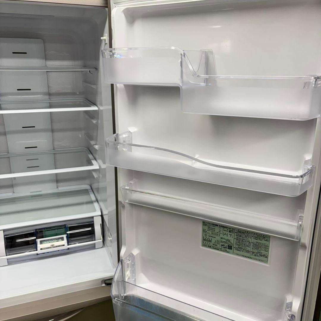 509 日立 大型冷蔵庫 300L強 自動製氷 小型 家庭用 右開き 人気モデル