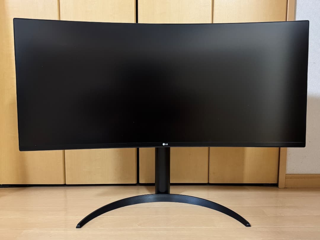 【LG】曲面ウルトラワイドモニター 34インチ スピーカー搭載