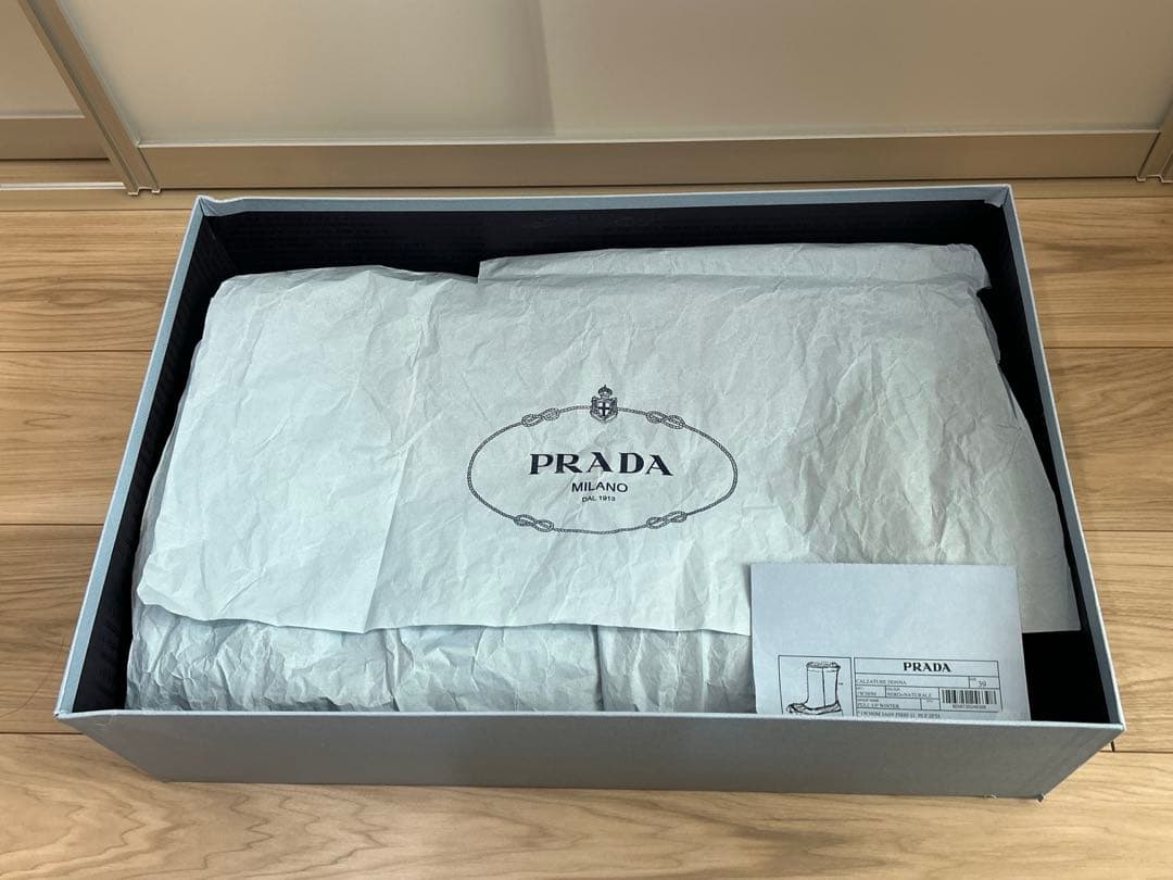 【kanakana】 新品未使用　PRADA プラダ　モノリス　ブーツ