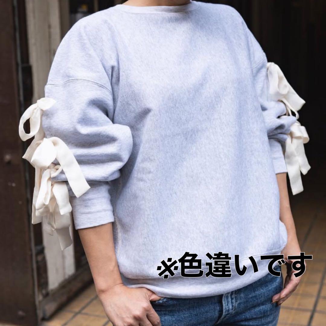 gotohollywood サテンリボン スウェット size02