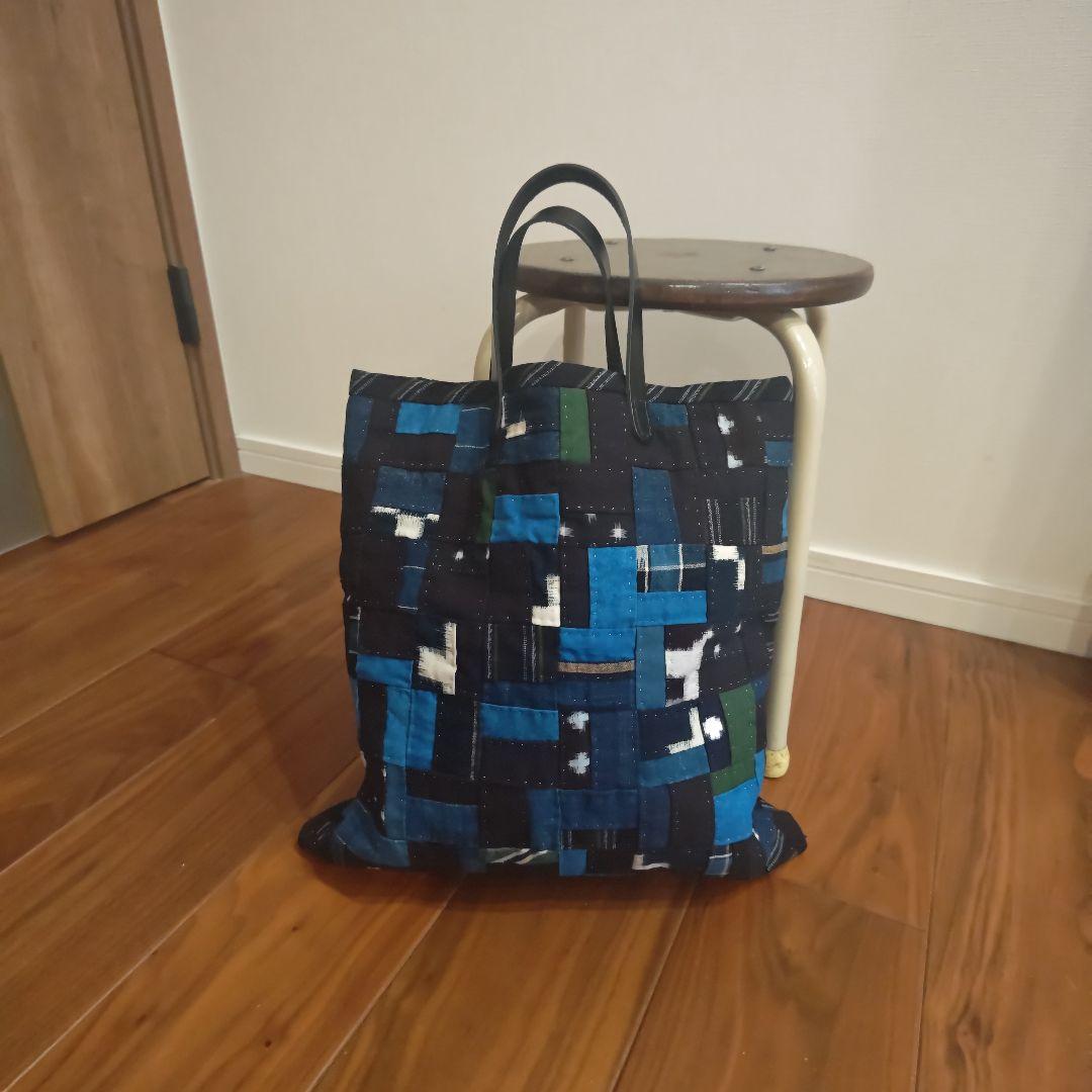 藍染古布のバッグです