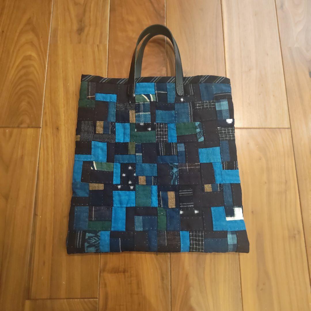 藍染古布のバッグです