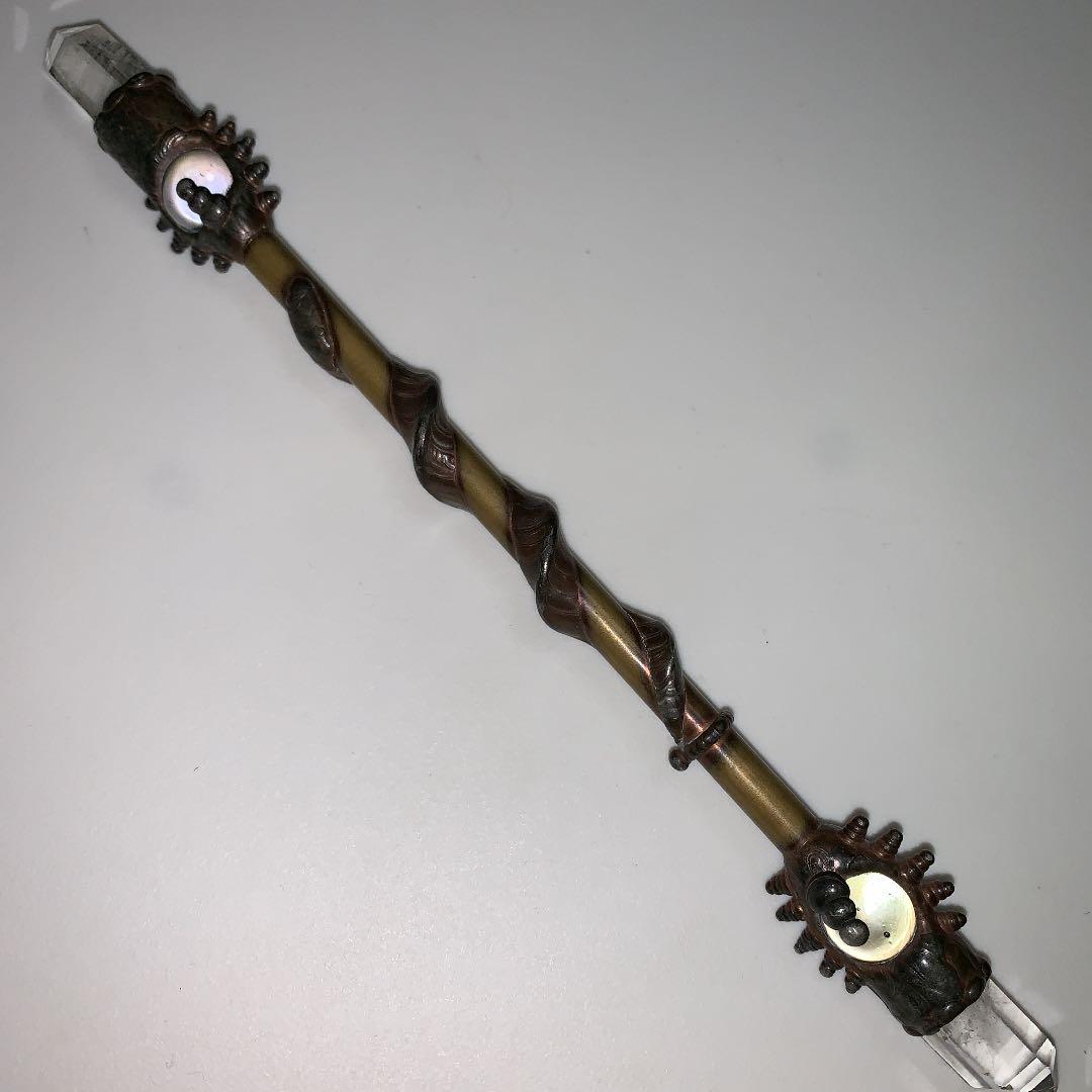 蛇 スネーク 骨董 ワンド 魔法の杖