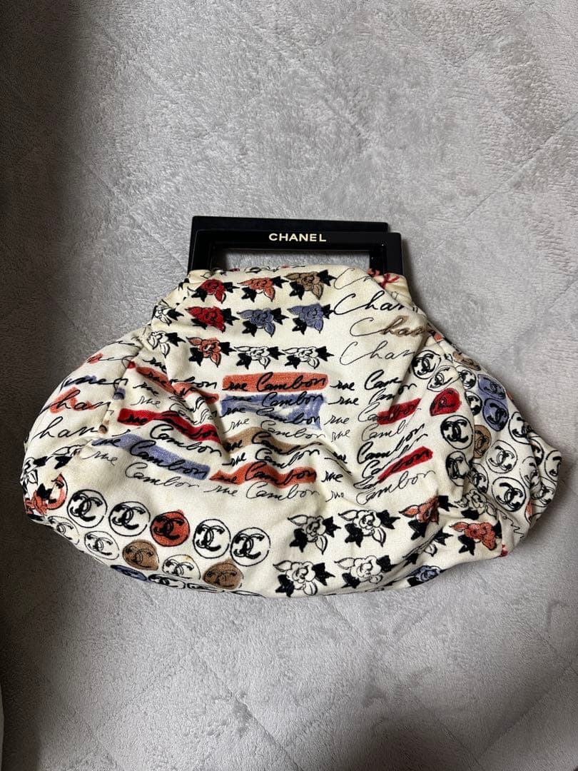CHANEL カメリア ハンドル バッグ