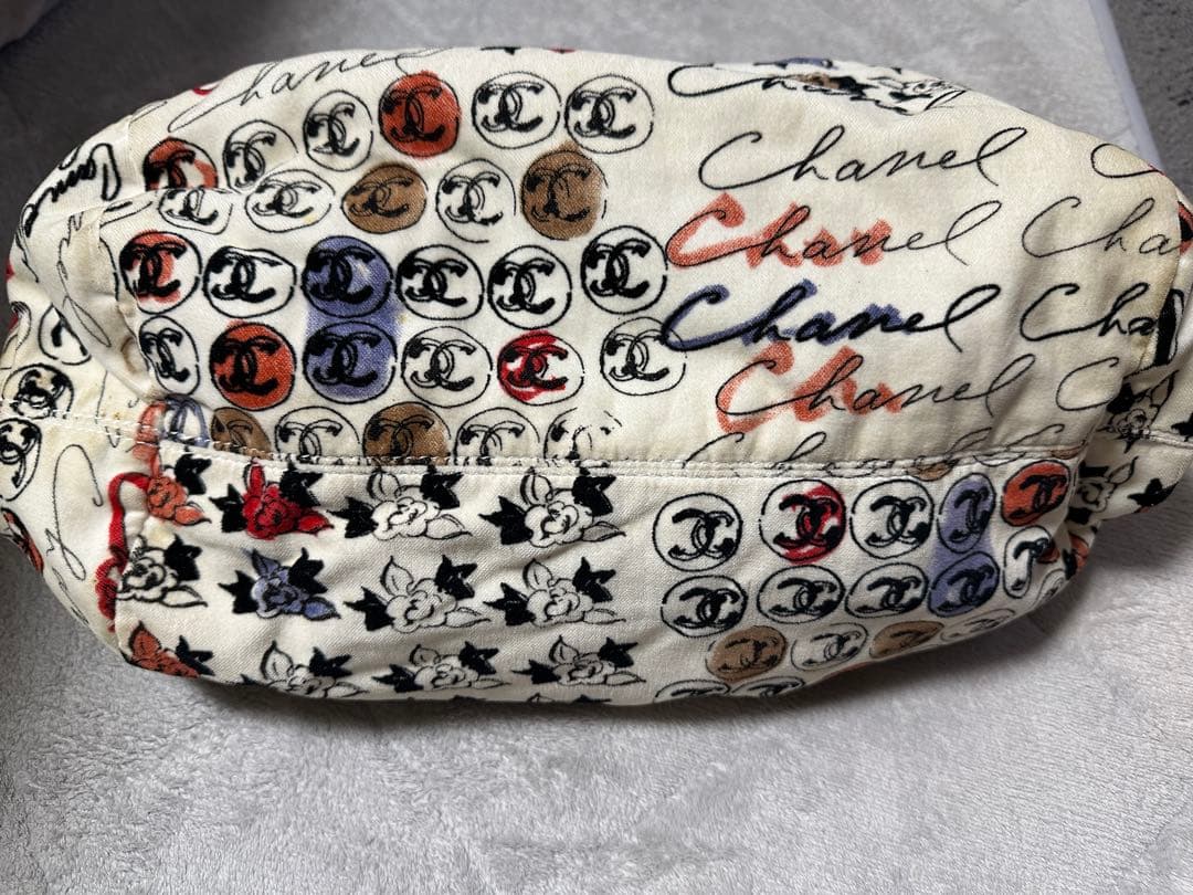 CHANEL カメリア ハンドル バッグ