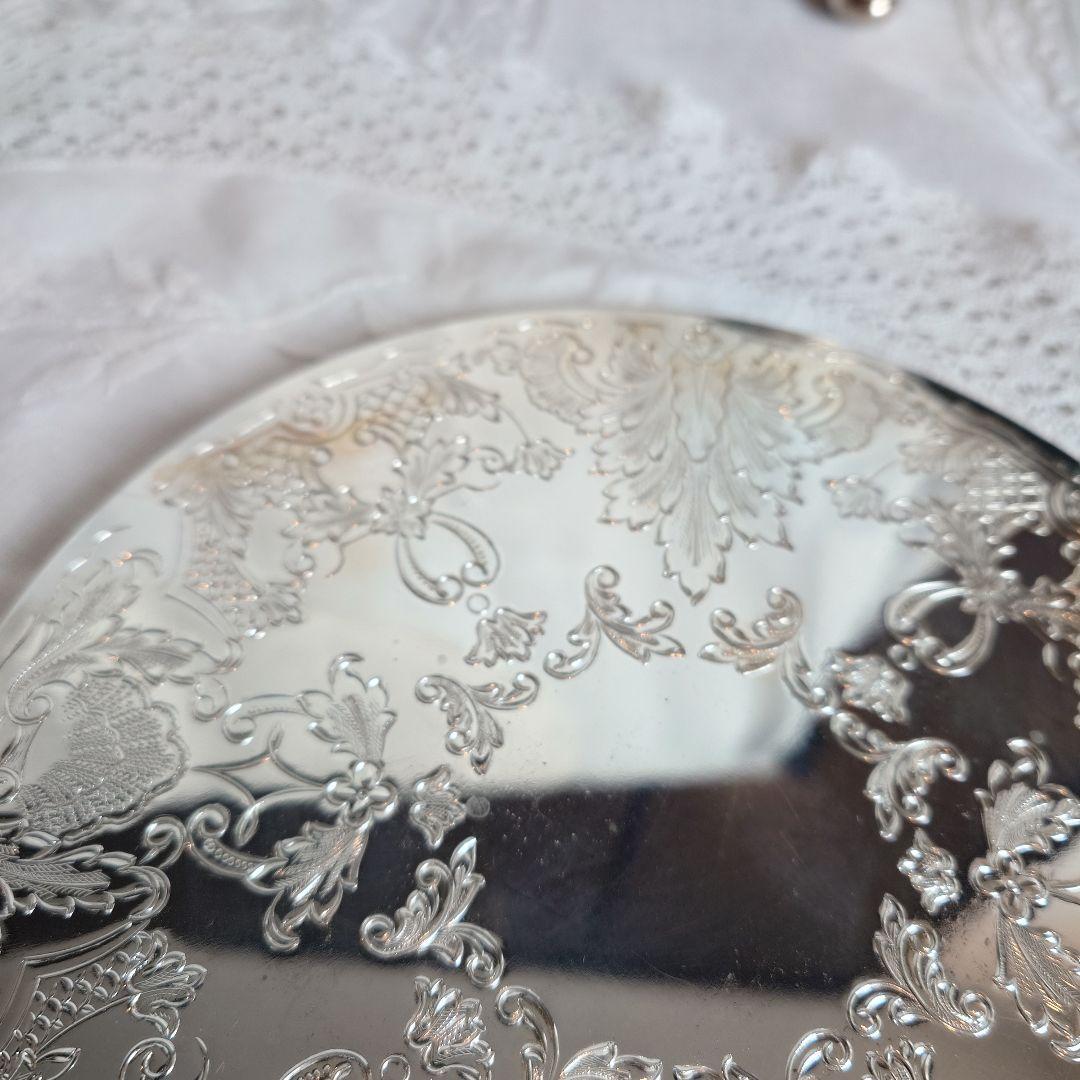 イギリス　アンティーク　ティーポットスタンド　トリベット　プレイスマット