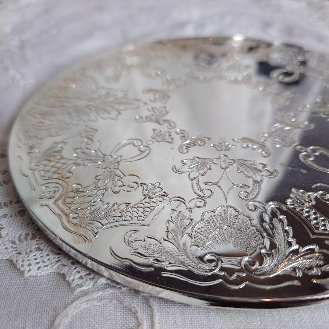 イギリス　アンティーク　ティーポットスタンド　トリベット　プレイスマット