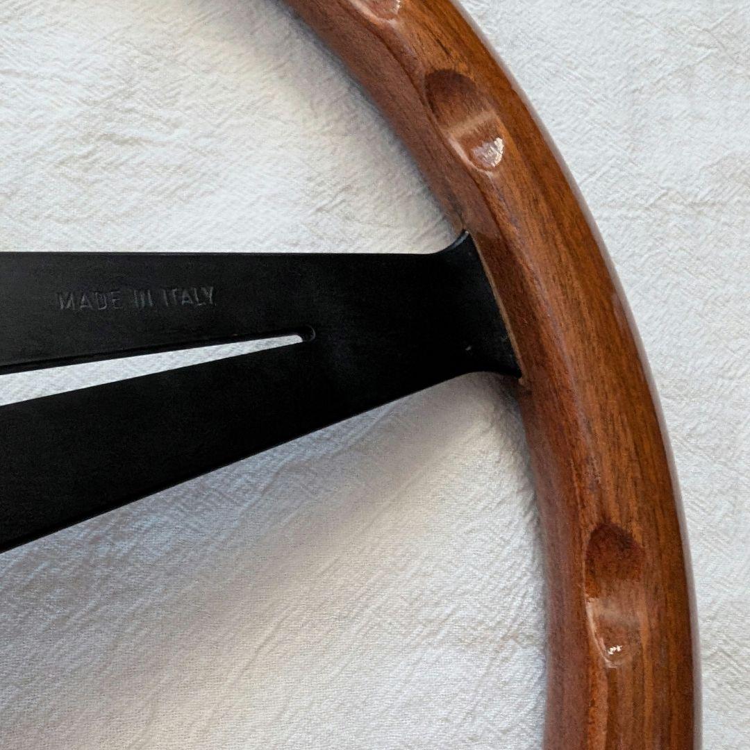 ナルディ　NARDI　ウッドステアリング　ホーンボタン　旧車　レトロ