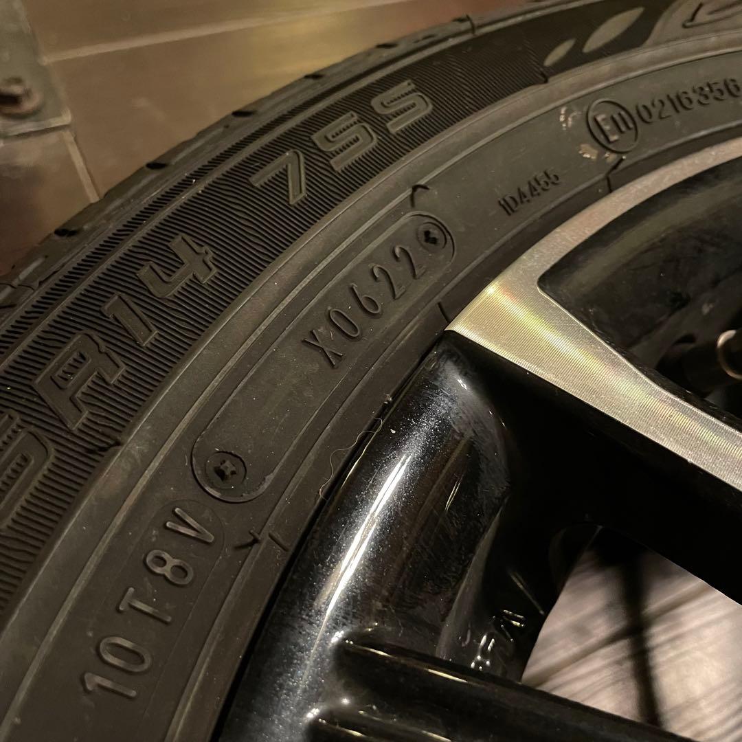 DUNLOP EC202 155/65/14 22年4本 KYOHO SMACK