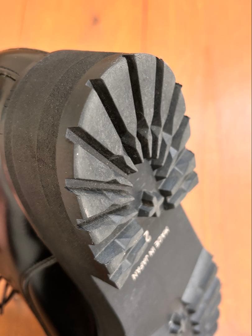 ADELO アデロ シークレットシューズ ラウンドトゥ 25.0 本革 革靴