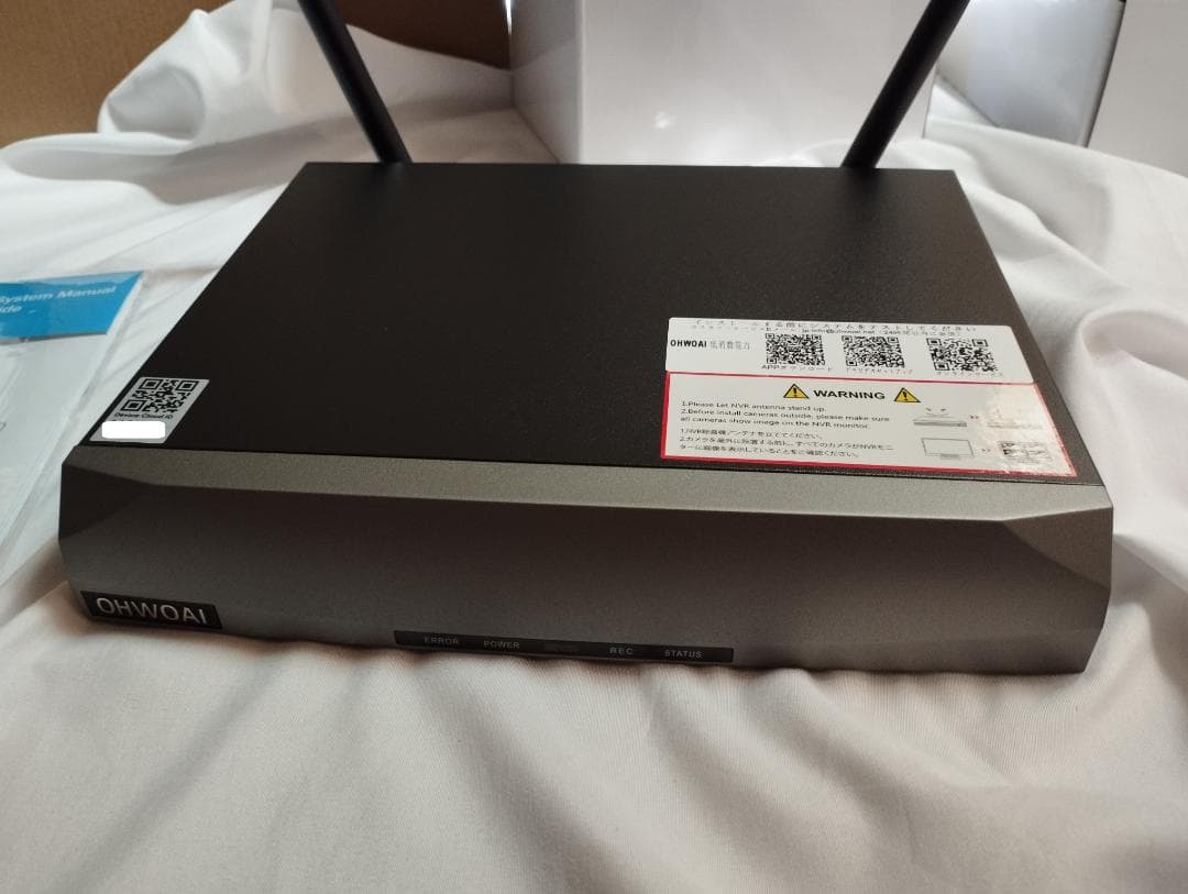 ワイヤレス＆ソーラー　防犯カメラ　2台　パンチルト機能　双方向通話　IP66