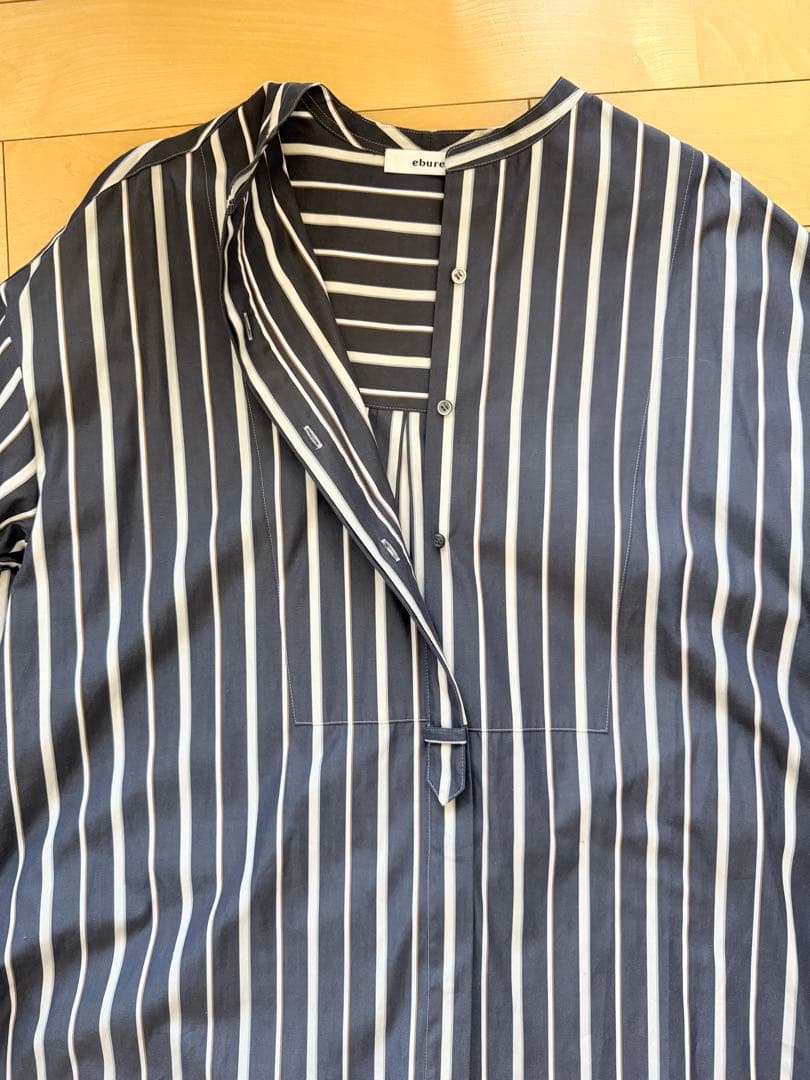ebure エブール シャツ ブラウス 長袖 日本製 未使用